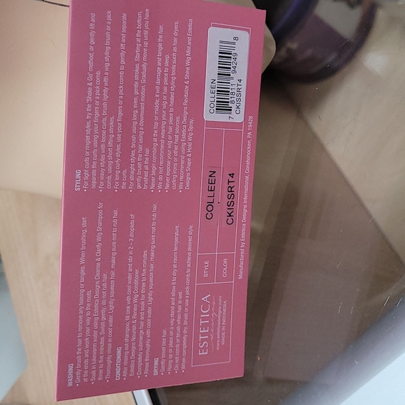 Estetica designs wig Colleen color ckissrt4 - Picture 3 of 3